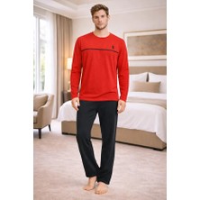 Polo Republica Uzun Kol Erkek Pijama Takım 3406
