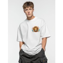 Tasarım Tişört Aslan Oversize Unisex