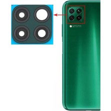 Genos Huawei P40 Lite Kamera Lensi Camı JNY-L21A JNY-L01A JNY-L21B JNY-L22A JNY-L02A (Yeşil)