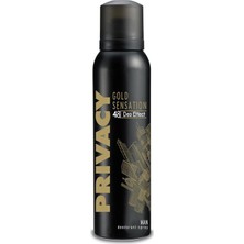 Velora Prıvacy Gold Men Sym Deodorant, 150 Mililitre