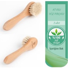 Velora Doğal At Kılı Yüz Fırçası (Taşıma Kesesi ile Birlikte Gönderilir.)