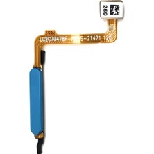 Genos Xiaomi Redmi 10 2022 Parmak Izi Okuyucu Flex 21121119SG 22011119UY 21121119VL (Mavi)