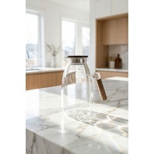 Acar Pureglass Akasya Kapaklı Cam Sürahi - 2200 ml