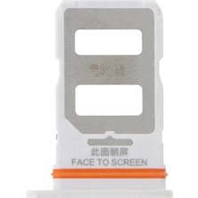 Genos Xiaomi Redmi Note 12 Pro Sim Kart Tepsisi 22101316C 22101316I 23013RK75C 22101316G (Beyaz)