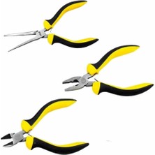 Velora 20613 3 Pc Mini Pliers Set