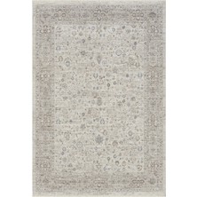 Seyran Peru 10201 Bej Antialerjik Polyester Makine Halısı – Dokuma Tabanlı, Düz Saçak, Leke Tutmaz