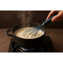 İsmiyle Al Srunaway 2'li Katlanabilir Silikon Çırpıcı ve Sos Karıştırıcı