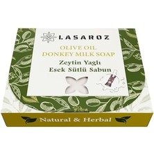 Velora Zeytin Yağlı ve Eşek Sütlü Sabun Doğal ve Bitkisel Içerikli 100 gr