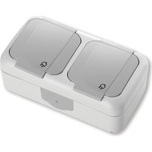 Velora Pack Palmi̇ye Gri̇ Toprakli Pri̇z