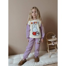 Yiğit Butik Karakter Desenli Kız Çocuk Takım