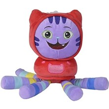 Velora 6305875265NPB, Gabby's Doll Dj Catnip Peluş Figürü, Özel ve Detaylı Tasarım, Dayanıklı Kumaş, 25 cm