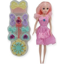 Aesco Prenses Bebek Makyaj Seti - Pembe (Lisinya)