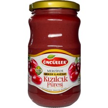 Öncüller Şekersiz Kızılcık Püresi, 700G