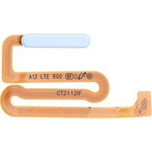 Genos Samsung Galaxy A13 4g Parmak Izi Okuyucu Flex SM-A135F (Mavi)