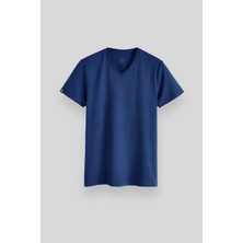 Tommy Life Parlament Basic Kısa Kol Standart Kalıp V Yaka Erkek T-Shirt - 87912