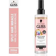 Velora Split Hair Miracle Kırık Uçları Mühürleyen Sıvı Saç Bakım Kremi - Iyonik Kompleks ve Üzüm Çekirdeği Yağı ile 200 ml