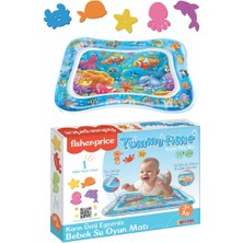 Nilly Toys FP3240-FP2861  Fısher Prıce Bebek Su Oyun Matı Siyah ve Mavi