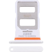Genos Xiaomi Poco X6 Sim Kart Tepsisi 23122PCD1G, 23122PCD1I Siyah (Beyaz)