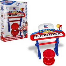 Nilly Toys 33740 Sun-Bnt-Müzik Set 37TUŞ Ayaklı Org Mikrofon Tabure Işıklı