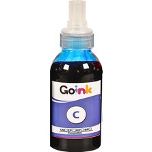 Goink Canon Imageprograf Tc-20 PFI-050 Uyumlu Mürekkep 100 ml (Mavi (Cyan)