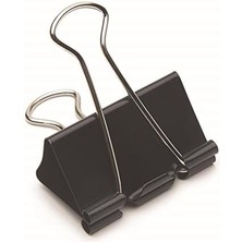 Velora Metal Çelik Kıskaç, Siyah, 41 mm