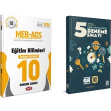 Bigelio Yayıncılık 2026 MEB-AGS Eğitim Bilimleri Tamamı Çözümlü 10 + 5 Deneme Sınavı