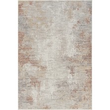 Seyran Peru 10206 Terra Antialerjik Polyester Makine Halısı – Dokuma Tabanlı, Düz Saçak, Leke Tutmaz