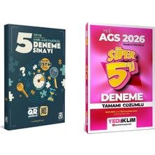 Yediiklim Yayınları 2026 MEB AGS Tamamı Çözümlü Süper 5+ 5  li Deneme Seti Yediiklim
