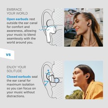 Sennheiser Accentum Open True Wireless Kulak Içi Kulaklık, Krem