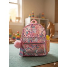 Marka Şeffaf Hologramlı Unicorn Sırt Çantası Pembe