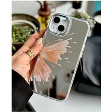 Velora 13-14 - 15 Uyumlu Aynalı Kelebek Model Silikon Kılıf - Goldkelebek