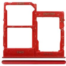 Genos Samsung Galaxy A31 Sim Kart Tepsisi SM-A315F (Kırmızı)