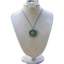 Stoneage Özel Tasarım Çini Kadın Kolye