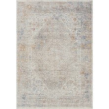 Seyran Peru 10205 Bej Antialerjik Polyester Makine Halısı – Dokuma Tabanlı, Düz Saçak, Leke Tutmaz