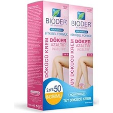 Velora Bioder Tüy Dökücü Krem Bio-Epilation Kadınlar Için 100 ml 2 Adet