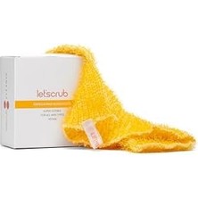 Velora Süper Esnek Sarı Banyo Lifi Tüm Cilt Tiplerine Uygun Duş Lifi Unisex 20X30 cm