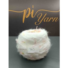 Pi Yarn Tasarım El Örgü Ipi Beyaz 500GR