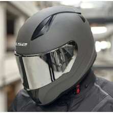Ls2 Rapıd 2 Mat Concrete Full Face Motosiklet Kaskı Gri Camlı