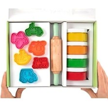 Velora Doğal Oyun Hamurları Premıum Kutu Set - Taşıtlar