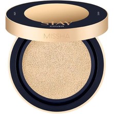 Velora Uzun Süre Kalıcı, Yüksek Kapatıcılık Sağlayan CUSHIONSPF40++15G Stay Cushion (No.23)