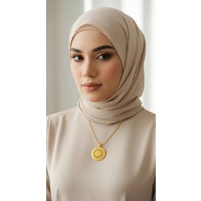 TrendyX Zırh Dua Kolye – Çelik Altın Kaplama, Manevi Koruyucu Takı