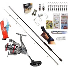 Oslo Prime 4000 240CM 20-40GR Remixon Double Black Kıyı Spin Olta Takımı Seti