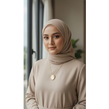 TrendyX Oval Kolye - Ayetel Kürsi – Çelik Altın Kaplama, Manevi Koruyucu Takı