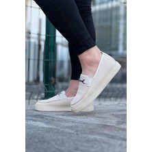 Subutu Bej Triko Babet Erkek Ayakkabı