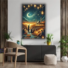 Ramazan | Dini Temalı Dekoratif Cam Tablo