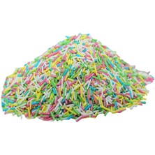 Subutu Pasta Süsü Granül Şekeri Karışık Renk 40 gr Paket