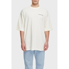 Les Benjamins Oversize Bisiklet Yaka % 100 Pamuk T Shirt Erkek T Shirt LB21SSCORMUOT