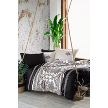 Subutu Tek Kişilik Saten Nev Takımı Ahiska V1 Siyah