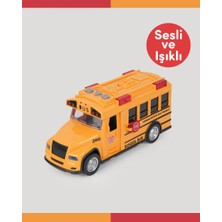 Let's Be Child Sesli ve Işıklı Okul Otobüsü