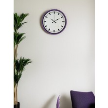 Akıllı Durak 36 cm Sade Standart Duvar Saati